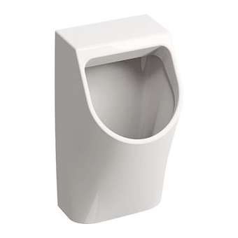 Urinoir Geberit Renova Plan, alimentation encastrée, sortie encastrée: T30cm,|Geberit-GBR235100000