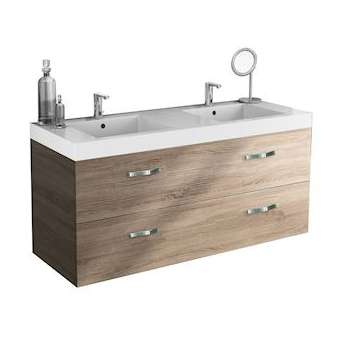 Sous-vasque MILANO L1200 2 coulissants - Chêne Bardolino Naturel|Neoform industries sas-UIDA2345527