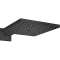 Douche de tête 300 Air 1jet avec bras de douche 390 mm noir mat