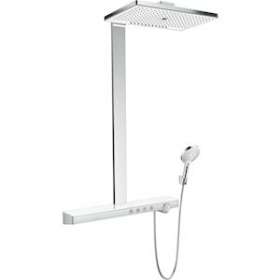 Showerpipe 460 3jet blanc/chromé|Hansgrohe-HA327106400