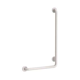 Barre de maintien en L D32 H.750 Nylon blanc|Delabie-DL55070N