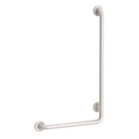 Barre de maintien en L D32 H.750 Nylon blanc|Delabie-DL55070N