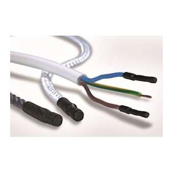 Capuchons d'extrémité Pincés polyoléfine noir PEC-4,8/1,5|HellermannTyton-HNE41600003