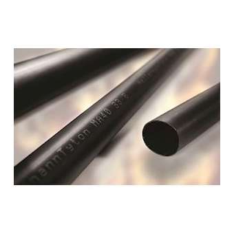 Gaine thermorétractable à paroi moyenne adhésivée MA40, noir, 55/16, longueur 1m|HellermannTyton-HNE32300107