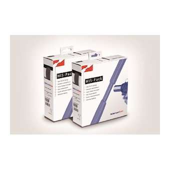 Gaine thermorétractable polyoléfine 2:1, HIS-PACK 2.4/1.2, noir, dévidoir de 10m|HellermannTyton-HNE30030240