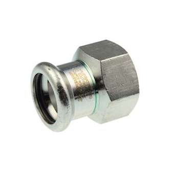VSH XPress Inox raccord droit FF 28xRp3/4|Aalberts Integrated Piping Systems BV-IPH6190503