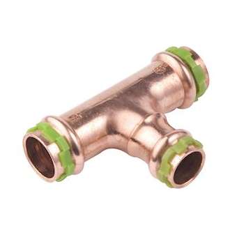 VSH SudoPress Cuivre Té réduit FFF 22x14x22|Aalberts Integrated Piping Systems BV-IPH6670523