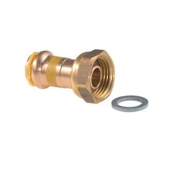 VSH SudoPress Cuivre Gaz raccord écrou-libre non-pl FF 18X3/4|Aalberts Integrated Piping Systems BV-IPH6675053