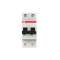 S200 Disjoncteur modulaire- 2P - 40A courbe B - 6000A/10kA (2 modules)-peignable