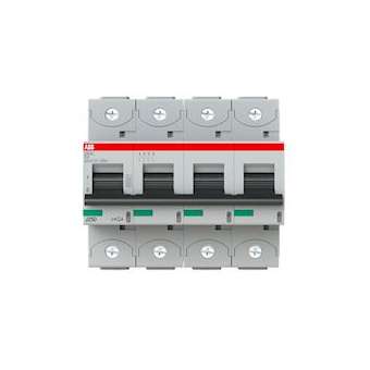 Disjoncteur S804C 4P 32A Courbe C Raccordement à vis - 25KA (6Modules)|ABB-ABB744441