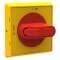 Poignée Fixation Centrale Rouge/Jaune pour OT16..125F