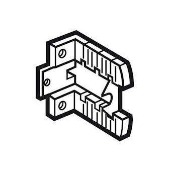 2 supports de fixation isolant - réalisation terre isolée dans XL³800 et XL³400|Legrand-LEG020090