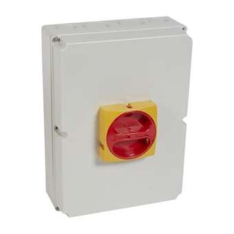 Interrupteur-sectionneur rotatif complet de proximité - 4P neutre à gauche 63A|Legrand-LEG022186