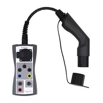 EVlink - testeur de chargeur de véhicule AC mono et tri - connecteur de type 2|Schneider Electric-SCHEVA1SADS