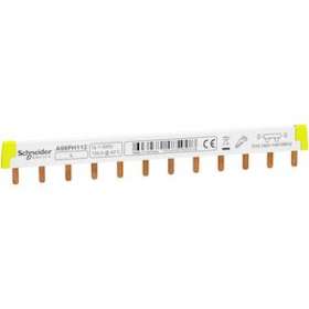 Acti9 iC60 - peigne à dents - 1P - 100A - 12 modules de 18mm|Schneider Electric-SCHA9XPH112