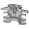 Intercalaire de Ventillation Produits DIN (0.5Module)