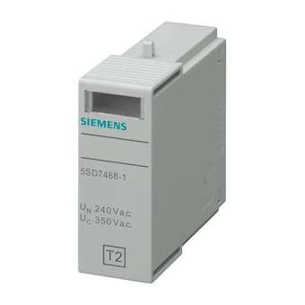 Bloc embrochable type 2 L-N classe d'exigence C, 350V CA/CC|Siemens Industries et Infrastructures-SIE5SD7468-1