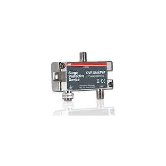 Parafoudre data pour antenne TV principale MATV 5-2450MHZ avec connecteur type F|Abb Soule-SOEB237275