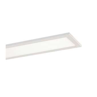 Luminaire suspendu blanc, IP20, 6417lm, 4000K, vitre en PMMA, L1200mm|Ridi-RII0627434--683
