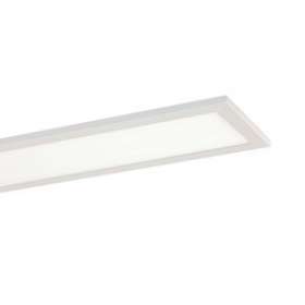 Luminaire suspendu blanc, IP20, 6417lm, 4000K, vitre en PMMA, L1200mm|Ridi-RII0627434--683