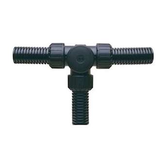 RACCORD en T-PA (NYLON) 6-NOIR|ABB Thomas & Betts-TBFASF13X3TBL