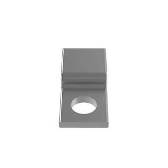 Embase vis (5 mm) inox 304,22,6x10,2x44,4x5,4mm,Cdt25 (sachet)|Panduit Composants Industriels-PNUMTM1H10-C