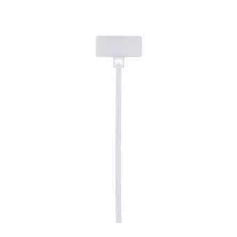 Collier PLT,Drapeau,7,9X19,1mm,109X2,5mm,PA 6.6,Naturel,Cdt:100 (sachet)|Panduit Composants Industriels-PNUPLF1M-C