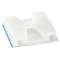 Embase auto-adhésive carrée 29x29mm Naturel pour colliers largeur 7.6mm