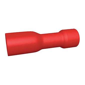 Clip entièrement isolé femelle 0.5-1.5 mm² rge pour clip mâle 0.8 x 2.8 mm x 100|Bizline-BIZ235052
