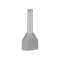 Embout de câblage double pré-isolé DIN Polypropylène Gris 0.75mm² longr 12mm