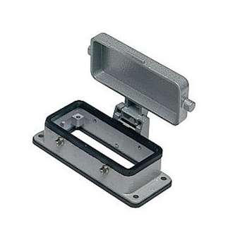 Embase encastrée 4 pivots + couvercle - gabarit 77.27|Ilme-IL1CHI16CS