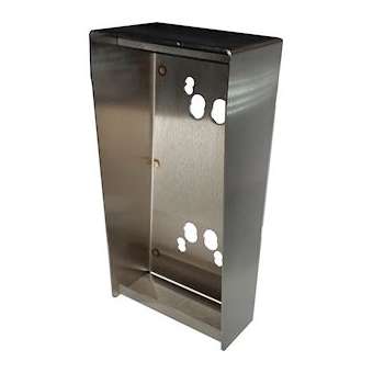 Boitier Inox Saillie Pour Clavier Encastré 2 Relais Inox + T25 + Ug Vigik|Acie-AIESAB-VIGIK