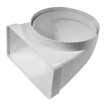 RACCORD COUDE GAINE PLATE180X90MM / GAINE RONDE150MM|Roblin groupe Franke-ROB6401027