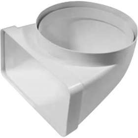RACCORD COUDE GAINE PLATE180X90MM / GAINE RONDE150MM|Roblin groupe Franke-ROB6401027