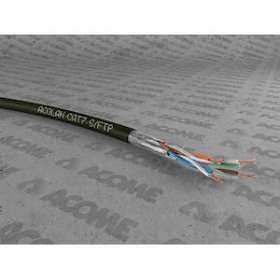 câble S/FTP cat7 Premium 4P touret 500m noir Pe|Acome-ACOR7470A-T500