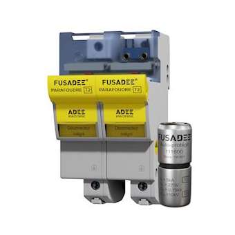 Paraf mod 2P FUSADEE NXT Decon.Intég, Type 2, Uc 275V, Up 0,75kV, avec TS|Adee electronic-ADY111111