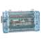 Répartiteur monobloc 4P à bornes 125A -17 connexions par barreau -10 modules DIN