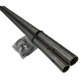 Kit mât rallonge inox 3+2m, hauteur totale 5m|Adee electronic-ADY093134