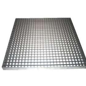 Plaque de terre treillis acier galvanisé 1x1m barres 30/3mm|Adee electronic-ADY092957