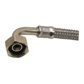 FLEXIBLE SANITAIRE F/F COUDE 3/4'X200 CM|Adg-AF9FS3-20200