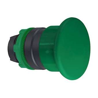 Harmony tête de coup de poing D 40 mm - D22 - vert|Schneider Electric-SCHZB5AC3