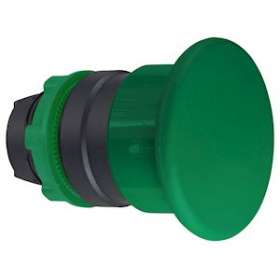Harmony tête de coup de poing D 40 mm - D22 - vert|Schneider Electric-SCHZB5AC3