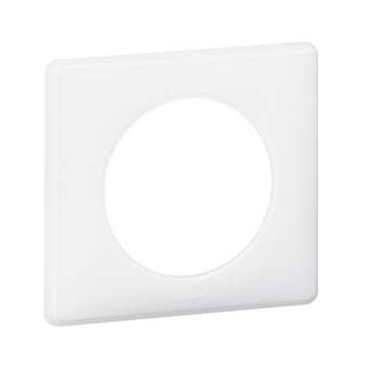 Plaque Céliane Laqué 1 poste - finition Blanc|Legrand-LEG066631