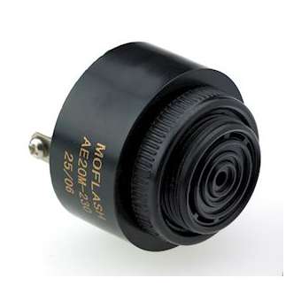 BUZZER PIEZO 10-28VCC 85dB IP55|-MKMAE20M-24