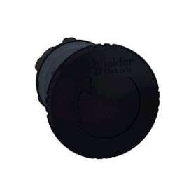 Harmony tête de coup de poing D 40 - tourner pour déverrouiller - D22 - noir|Schneider Electric-SCHZB5AS52