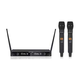 Ensemble UHF double diversity avec 2 micros mains|Rondson-ONDBE-1020