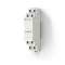 Relais bistable modulaire 1 inverseur + 1NO 8A 24V AC/DC, set et reset