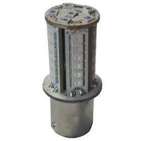 Ampoule BA15d LED fixe pour BR50 230 Vca Jaune|AE&T-APQAMPBA15HLEDF2305