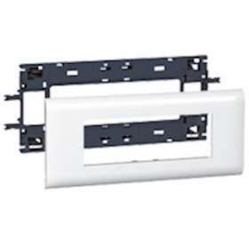 Support Mosaic 6 modules pour goulotte DLP monobloc avec couvercle 85mm|Legrand-LEG010996