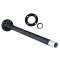 Harmony XVB - tube support+pied de fixation L400mm - aluminium noir